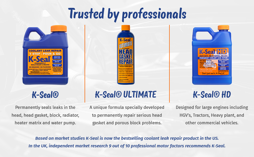 K-Seal is trusted by professionals