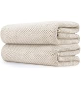 Extra Large Bath Towel Set of 2 (35"x70"),Oversized Bath Sheet Super Soft Highly Absorbent Jumbo ...