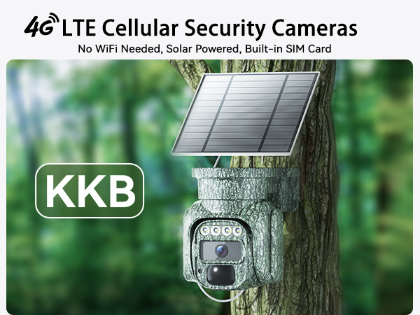 4g lte cellular security camera