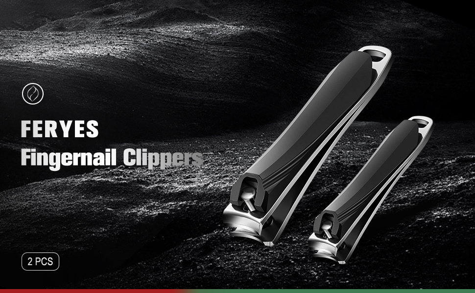 FERYES 2 Pack Nail Clippers Set