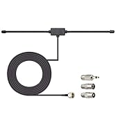 Bingfu FM Radio Antenna FM Dipole Antenna FM Antenna for Stereo Receiver Indoor Pioneer Onkyo Yam...
