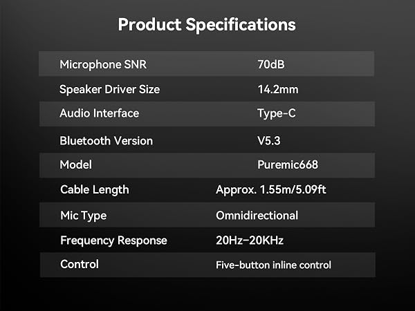 recording headphones with microphone