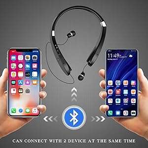 bluetooth neckband headphones