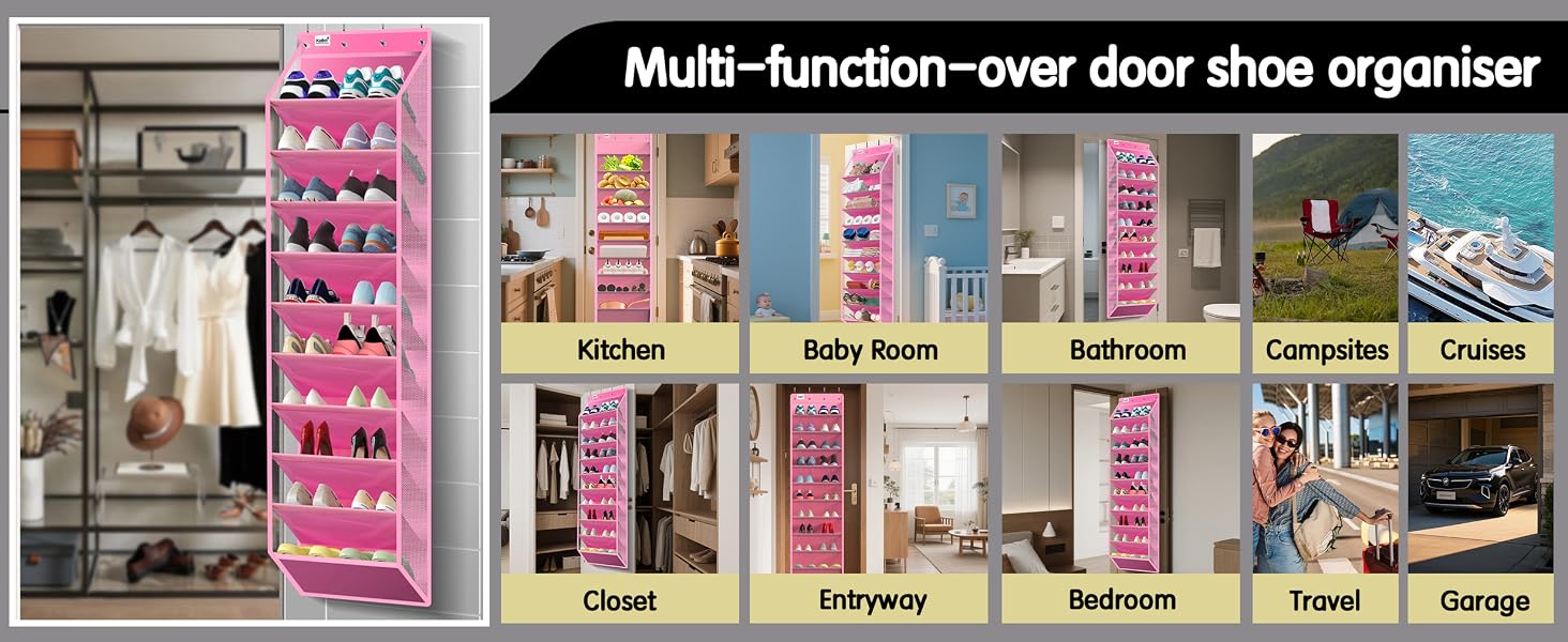 Over the Door Shoe Organizers
