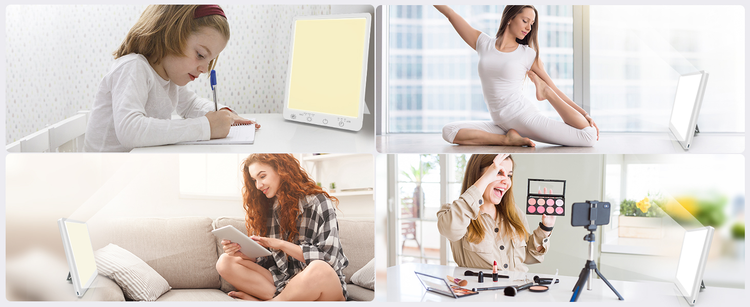 sunlight therapy lamp