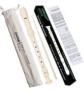 Jinlop Soprano Recorder Instrument for Beginner Kids&amp;Student with Fingering Chart, Cleaning Stick...