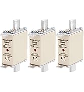 Heschen NH Fuse Link NH000 25A gG Front Indicator Combination Detector Pack of 3