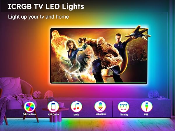 RGB LED Lights for TV