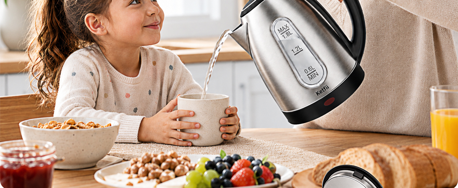 1.8L Large Capacity Electric Kettle