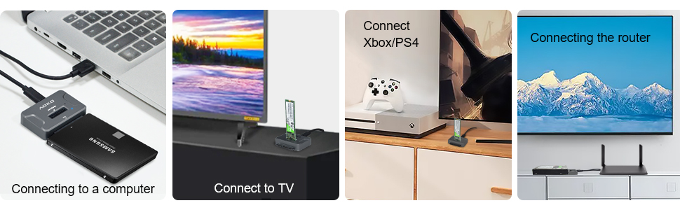 M.2 Reader Adapters for Different Environments