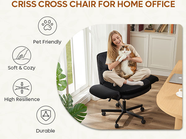 Bestier Criss Cross Chair