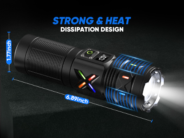 Flashlights High Lumens Rechargeable