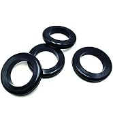 EASYEAH 2 Inch Rubber Grommets, 1-1/2" ID Rubber Cable Hole Plugs-Hole Grommets Rubber Eyelet Rin...