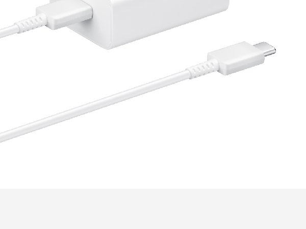 Samsung 15W Power Adapter With USB Cable White