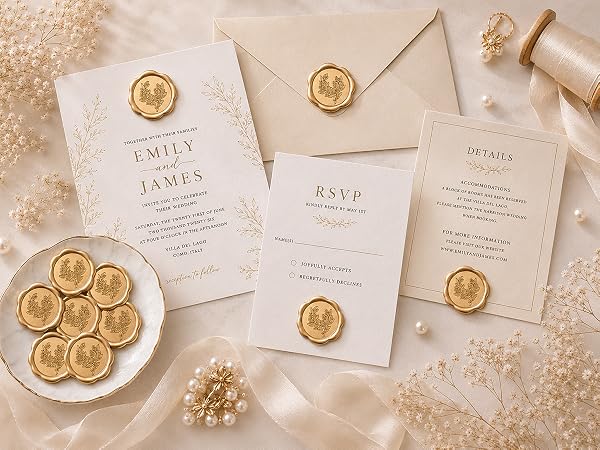 Wax Seal Stickers