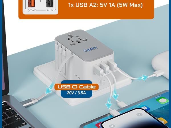 travel charger for multiple devices adapter for europe plug european adapter us to uk plug adapter