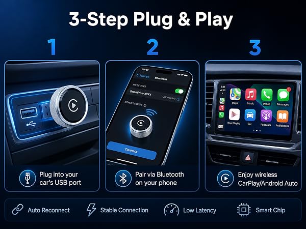 apple car play wireless adapter