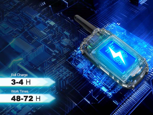 Rechargeable walkie talkies