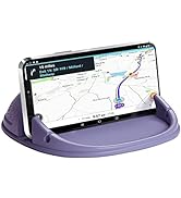 Loncaster Car Phone Holder, Car Phone Mount Silicone Car Pad Mat for Various Dashboards, Slip Fre...