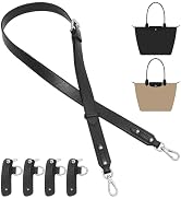 Doxo Purse Strap Compatible with Longchamp S/M/L Bag, 4 Upgraded Buckles Leather Bag Strap Conver...