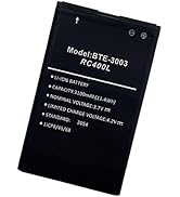 oliadeo Replacement for Orbic BTE-3003 RC400L Battery - Model BTE 3003 RC400L Battery for Verizon...