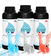  High Tough ABS-Like Popular Clear 3D Printer Resin Bundle, High Precise Great Details 3D 