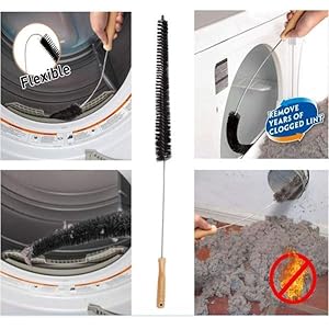 Dryer vent cleaning Brush