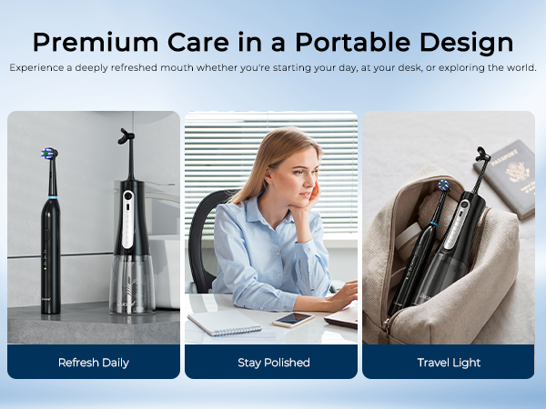 Portable Water Flosser &amp;amp; Electric Toothbrush