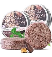 Loobexery 2PCS Shampoo Bar for Gray Hair, Shouwu Blackening Shampoo Soap for GrayHair Natural Org...