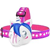 DX DA XIN Unicorn Headlamps for Kids Toddlers Unicorns Gifts for Princess Girls Toys Kids Flashli...