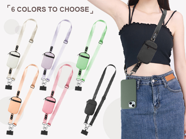 crossbody phone strap
