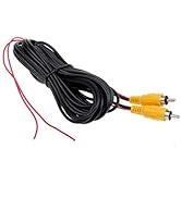 Car RCA CAR Reverse REVERSING Rear View Parking Camera Video Cable with Detection Wire Reverse Tr...