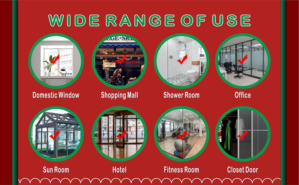 christmas clings for glass windows