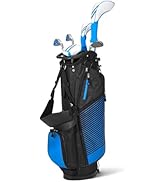 Basics Golf Club Set, 6- Piece with Stand Bag, Oversized Clubface, Low Center of Gravity