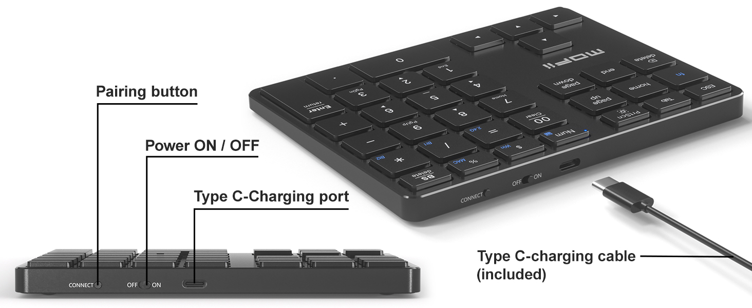usb number pad for laptop