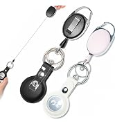 2 Pack Princess Cruise Medallion Holder Accessories, Retractable Keychain | Badge Reel with Key R...