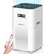 Dayette Air Purifiers for Home Large Room up to 3000 Sq Ft, Upgraded H14 Ture Hepa Air Filter, Ai...