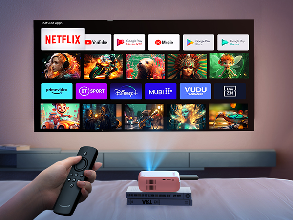 ksbaby mini Projector TV