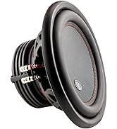 Alphasonik NSW410 Neuron 400 Series 10” 1200 Watts Max / 400 Watts RMS Dual 4 Ohm Car Subwoofer w...