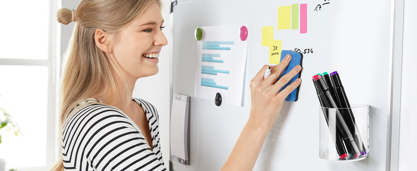 Magnetic Pen Holder magnetic dry erase marker holder magnetic marker holder