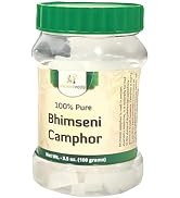 ANCIENT VEDA 100% Pure Natural Bhimseni Camphor Tablet | Aromatherapy Camphor | Refreshing Fragra...