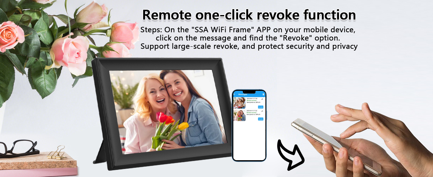 10.1inch WiFi digital photo frame