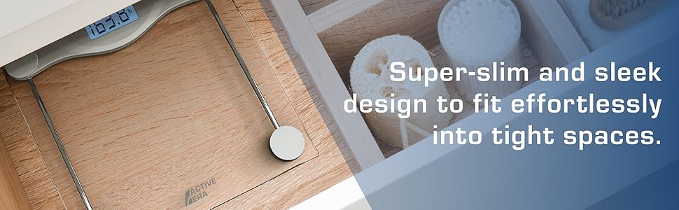 slim bathroom scales