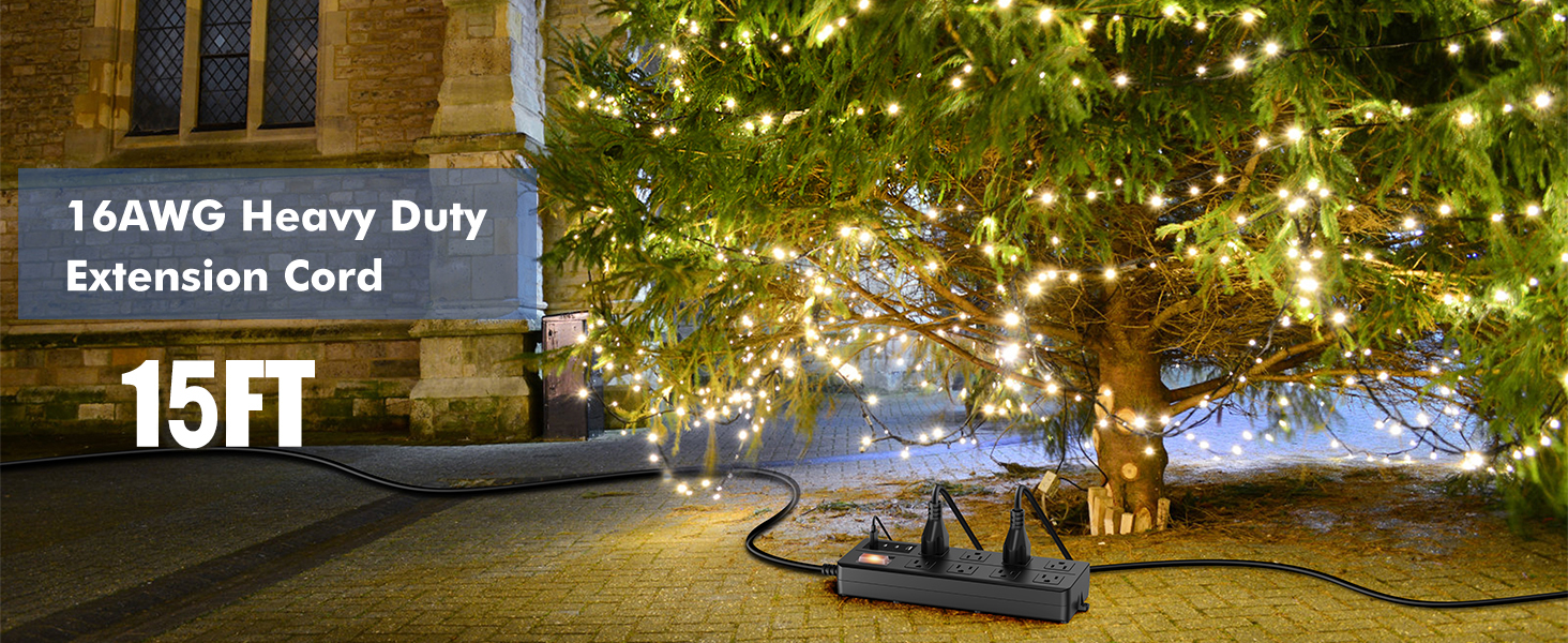 waterproof extension cord