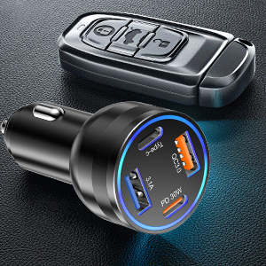 65w usb c car charger