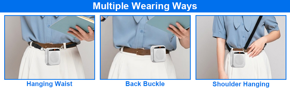 voice amplifier with microphone