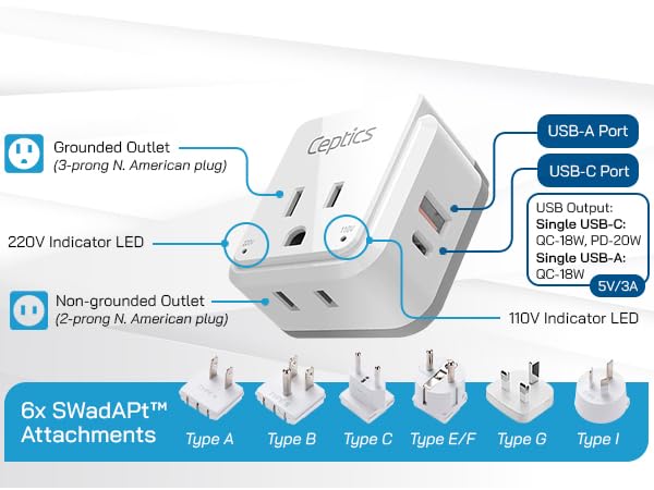 international power plug adapter