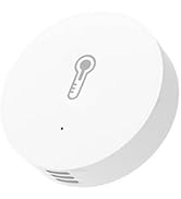 Haozee Zigbee Temperature and Humidity Sensor,ZigBee Hub Required,for Remote Monitoring and Home ...