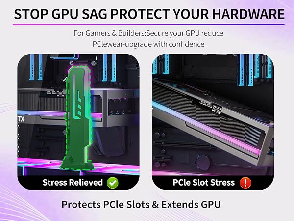 vertical gpu mount