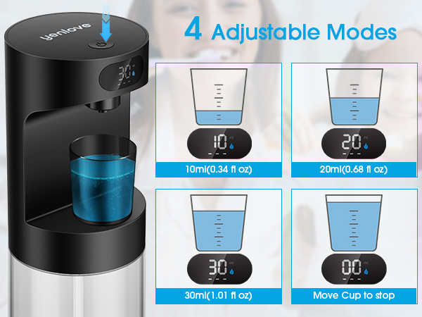 mouth wash dispensers